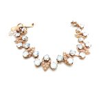 Mariana Bracelet Simply Elegant Clear & Whites Swarovski Crystals Cocktail Hour Coll.
