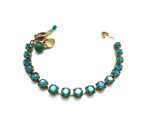 Mariana Bracelet Timeless Royal Green Swarovski Crystals My Treasures Coll. - Image 2