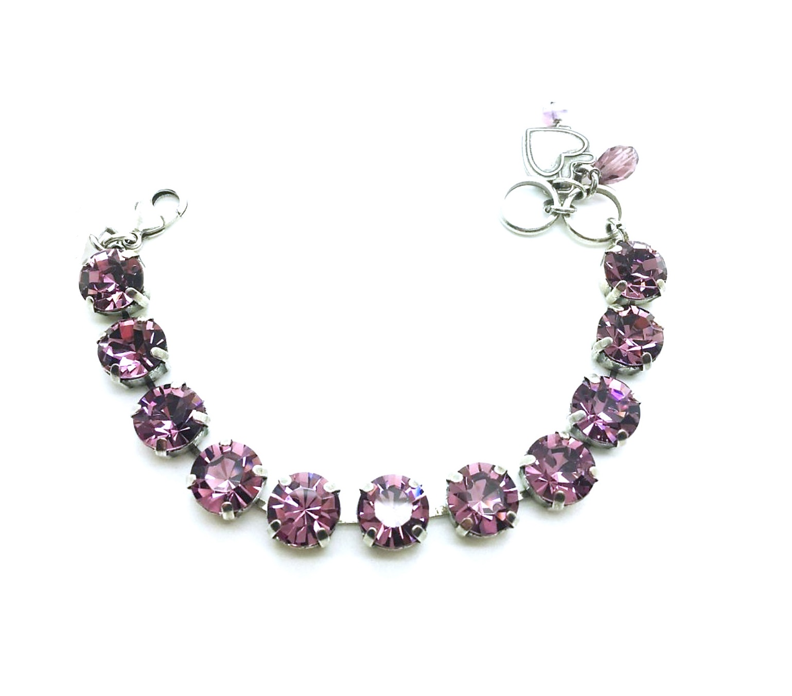 B-4474-212212-SP (2) Mariana Bracelet Precious Light Amethyst Swarovski Crystals My Treasures Coll. - Image 1