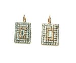 Mariana Earrings Glitzy Moonlight & Amber Austrian Crystals Songbook Coll. - Image 2
