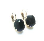 Mariana Earrings Simply Elegant Round Amethyst Mineral My Treasures Coll. - Image 3