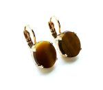 Mariana Earrings Lovely Gold Tiger Eye Mineral My Treasures Coll. - Image 3
