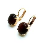 Mariana Earrings Precious Red Tiger Eye Mineral My Treasures Coll. - Image 2