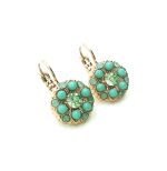 Mariana Earrings Dainty Greens Swarovski Crystals Athena Caribbean Life Coll. - Image 3