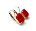 Mariana Earrings Sassy Cherry Red Austrian Crystals My Treasures Coll. - Image 3
