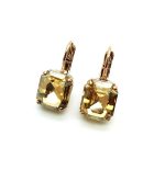 Mariana Earrings Adorable Golden Shadow Austrian Crystals My Treasures Coll.