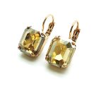Mariana Earrings Adorable Golden Shadow Austrian Crystals My Treasures Coll. - Image 3