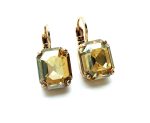 Mariana Earrings Adorable Golden Shadow Austrian Crystals My Treasures Coll. - Image 2