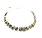 Mariana Necklace Stunning Pearls & Clear Austrian Crystals Sweet Summer Coll.