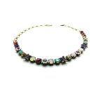 Mariana Necklace Floral & Butterfly Multi Color Austrian Crystals My Treasures Coll.