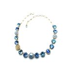 Mariana Necklace Glamorous Blues Austrian Crystals Periwinkle East Meets West Coll. - Image 2