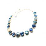 Mariana Necklace Glamorous Blues Austrian Crystals Periwinkle East Meets West Coll. - Image 3