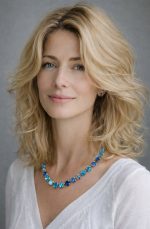 Necklace By Mariana Woman Lovely Caribbean Blue Opal Swarovski Crystals - Image 3
