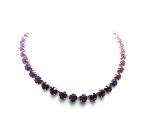 Necklace By Mariana Woman Adorable Cyclamen Opal Swarovski Crystals - Image 3