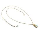 Mariana Necklace Pendant Pear Shape Golden Shadow Swarovski Crystals Odyssey Coll. - Image 2