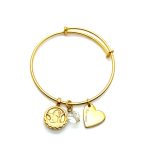 Mariana Bracelet Bangle Glitzy Clear & AB Swarovski Crystals My Treasures Coll. - Image 3