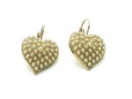 Mariana Earrings Simply Elegant Heart Shaped Pearl Mineral My Treasures Coll. - Image 3