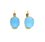 Mariana Earrings Charming Blue Opal Swarovski Crystals My Treasures Coll.