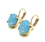 Mariana Earrings Charming Blue Opal Swarovski Crystals My Treasures Coll. - Image 3