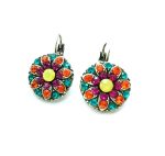 Mariana Earrings Guardian Angel Beaded Colorful Swarovski Crystals Africa Coll.