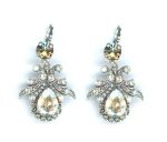 Mariana Earrings Clear,Black Diamond,Moonlight,Sapphire Swarovski Crystals 2019 Special Edition Coll.