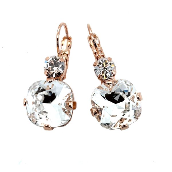 Earrings By Mariana Woman Brilliant Clear Swarovski Crystals