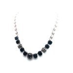 Mariana Necklace Simply Elegant Jet Black Swarovski Crystals My Treasures Coll. - Image 3