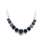 Mariana Necklace Simply Elegant Jet Black Swarovski Crystals My Treasures Coll. - Image 2