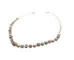 Necklace By Mariana Barbados Caribbean Life Coll. Finely Detailed Whites Austrian Crystals - Image 3
