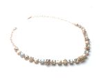 Necklace By Mariana Barbados Caribbean Life Coll. Finely Detailed Whites Austrian Crystals - Image 2