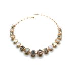 Mariana Necklace Shimmering Whites Austrian Crystals On A Clear Day Inspiration Coll. - Image 3