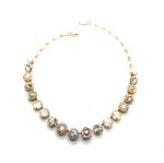 Mariana Necklace Shimmering Whites Austrian Crystals On A Clear Day Inspiration Coll.