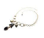 Mariana Necklace Sophisticated Blacks & Aurum Swarovski Crystals My Treasures Coll.