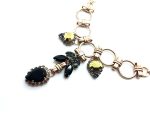 Mariana Necklace Sophisticated Blacks & Aurum Swarovski Crystals My Treasures Coll. - Image 2