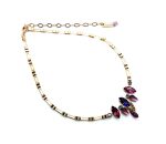 Mariana Necklace Fashionable Multi Color Swarovski Crystals Desire Nirvana Coll. - Image 2