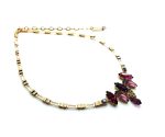 Mariana Necklace Fashionable Multi Color Swarovski Crystals Desire Nirvana Coll. - Image 3