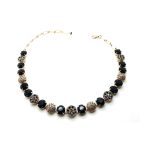 Mariana Necklace My Treasures Coll. Exude Elegance Jet & AB Austrian Crystals - Image 3
