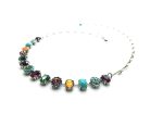 Mariana Necklace Floral Beaded Colorful Swarovski Crystals Happy Days Icons Coll. - Image 2