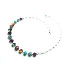 Mariana Necklace Floral Beaded Colorful Swarovski Crystals Happy Days Icons Coll.