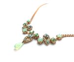 Mariana Necklace Fashionable Greens Austrian Crystals Mojito Cocktail Hour Coll. - Image 2