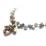 Necklace By Mariana Woman Gorgeous Smoked Topaz Swarovski Crystals
