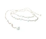 Mariana Necklace Multi Tier Strand Beaded Pearl Mineral My Treasures Coll.