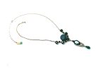 Mariana Necklace Finely Detailed Emerald Swarovski Crystals My Treasures Coll. - Image 2