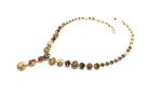 Mariana Necklace Alluring Y Shape Floral Mutli Color Austrian Crystals Odyssey Coll. - Image 3