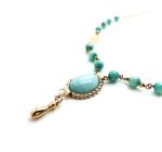 Mariana Necklace Lovely Howlite Chinese Turquoise Mineral My Treasures Coll.