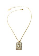 Mariana Necklace Pendant Sophisticated Clear & Whites Austrian Crystals Kalahari Africa Coll. - Image 3