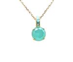 Mariana Necklace Pendant Gorgeous Green Quartz Mineral My Treasures Coll.