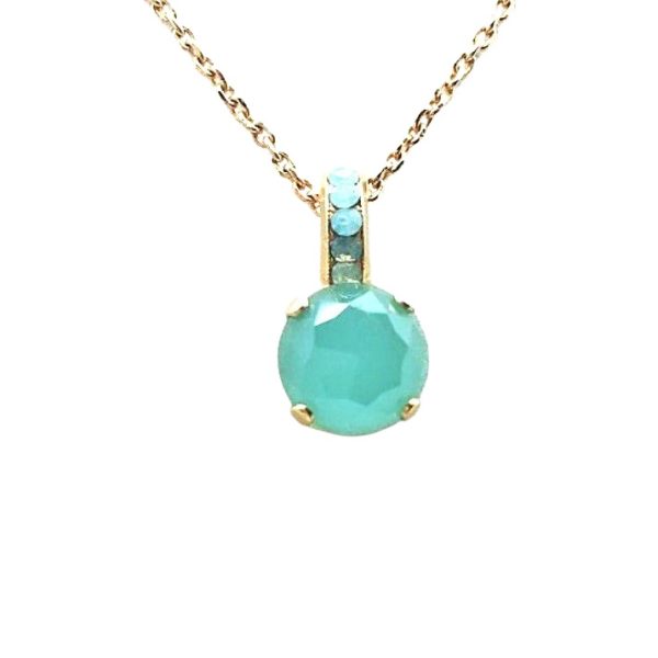 Mariana Necklace Pendant Gorgeous Green Quartz Mineral My Treasures Coll.