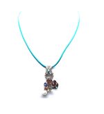 Mariana Necklace Pendant Fashionable Charms Turq Swarovski Crystals My Treasures Coll. - Image 3