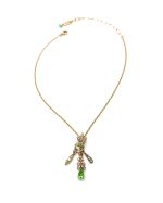 Mariana Necklace Pendant Alluring Pastel Color Austrian Crystals Eternity Nirvana Coll. - Image 3